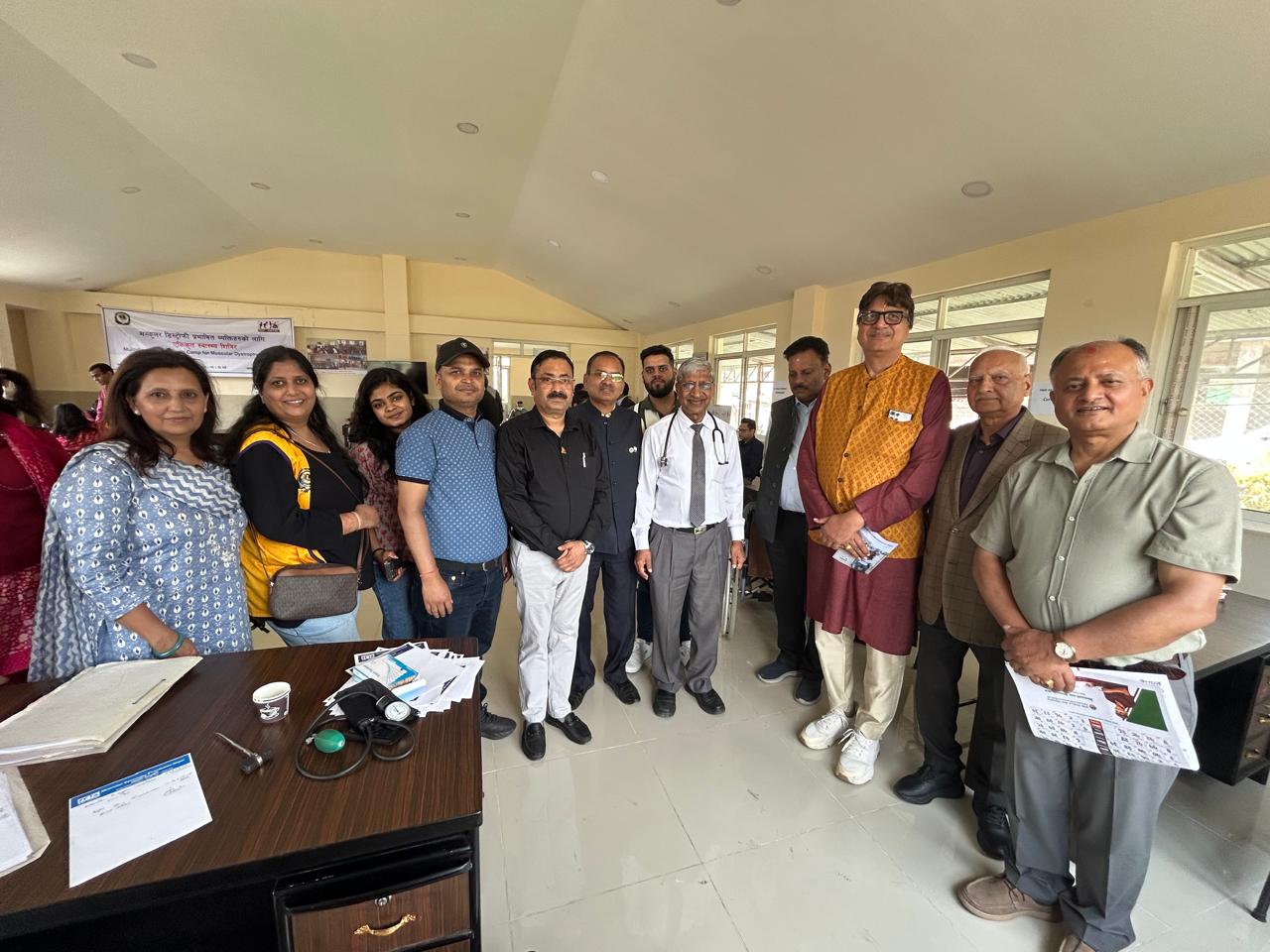 Multidisciplinary Health Camp at COMS Bharatpur
